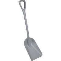One-Piece Metal Detectable Shovel, 10" x 14" Blade, 37-1/2" Length, Plastic, Grey Rock Safety Industrial Ltd