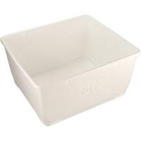 Bac Aero-Tote avec vidange, Plastique, Blanc Rock Safety Industrial Ltd
