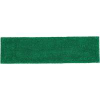 Adaptable Flat Mop Pad, Finishing, Microfibre, 5-1/2" x 19-1/2" Rock Safety Industrial Ltd