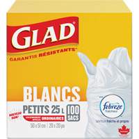 Small 25L Febreze Garbage Bags, Regular, 20" W x 20" L, White Rock Safety Industrial Ltd