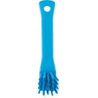 Brush with Scraping Edge, Stiff Bristles, 6" Long, Blue Rock Safety Industrial Ltd