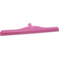 Double Blade Ultra Hygiene Floor Squeegee, 24", Pink Rock Safety Industrial Ltd