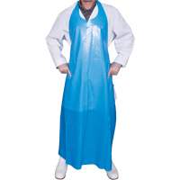 Tablier Top Dog de 6 mil, Polyur&eacute;thane, 45" lo x Bleu Rock Safety Industrial Ltd