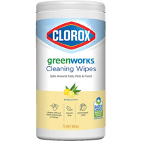GreenWorks Cleaning Wipes, 75 Wipes Rock Safety Industrial Ltd