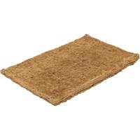 Indoor/Outdoor Coco Mat, Scraper, 1-1/2' x 2-1/2' x 1-3/8", Natural Rock Safety Industrial Ltd