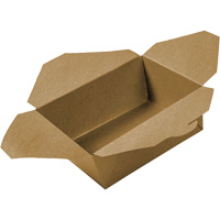 Kraft Take Out Food Containers, Corrugated, Rectangular Rock Safety Industrial Ltd