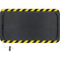 Hog Heaven Electrically Conductive Mat, 3' W x 5' L, 5/8" Thickness, Black/Yellow, Nitrile Rock Safety Industrial Ltd