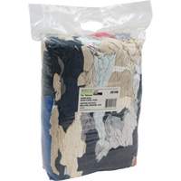 Recycled Material Wiping Rags, Fleece, Mix Colours, 10 lbs. Rock Safety Industrial Ltd