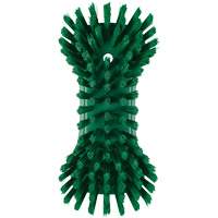 Hand Brush, Extra Stiff Bristles, 9-1/10" Long, Green Rock Safety Industrial Ltd