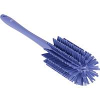 Medium Brush with Handle, Stiff Bristles, 17" Long, Purple Rock Safety Industrial Ltd