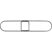 Cadre pour vadrouille &agrave; &eacute;pousseter Clipper, 36", M&eacute;tal Rock Safety Industrial Ltd