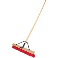 Balai-brosse &agrave; manche renforc&eacute;, 24", Moyen, Soies PVC Rock Safety Industrial Ltd