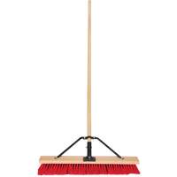 Balai-brosse &agrave; manche renforc&eacute;, 24", Moyen, Soies PVC Rock Safety Industrial Ltd