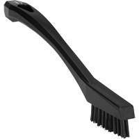 Brush, Extra Stiff Bristles, 8-1/10" Long, Black Rock Safety Industrial Ltd