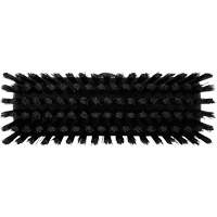 Compact Wall/Deck Broom, Stiff Bristles, 8-9/10", Polyester/Polypropylene, Black Rock Safety Industrial Ltd