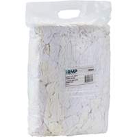 Wiper Rags, Fleece, White, 10 lbs. Rock Safety Industrial Ltd