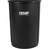 Half-Round Garbage Bin, Polyethylene, 21 US gal. Rock Safety Industrial Ltd