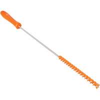 Tube Brush, Stiff Bristles, 19-7/10" Long, Orange Rock Safety Industrial Ltd