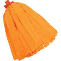 Vadrouille &agrave; fente, orange, Microfibre, Style Coup&eacute; Rock Safety Industrial Ltd