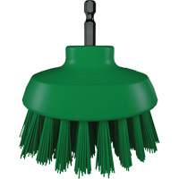 HyDrive Round Drill Brush, Extra Stiff Bristles, 3-1/10" Long, Green Rock Safety Industrial Ltd