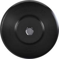 HyDrive Round Drill Brush, Extra Stiff Bristles, 3-1/10" Long, Black Rock Safety Industrial Ltd