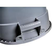 Grey Titan Garbage Container, Plastic, 20 US gal. Rock Safety Industrial Ltd