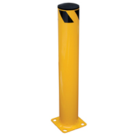 Butoir de s&eacute;curit&eacute;, Acier, 36" h x 5,5" la, Jaune Rock Safety Industrial Ltd