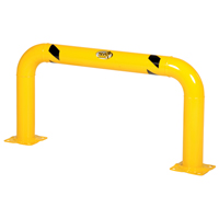 High Profile Machinery Guards, 4' W x 2' H, Yellow Rock Safety Industrial Ltd