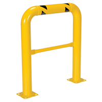 High Profile Machinery Guards, 3' W x 3.5' H, Yellow Rock Safety Industrial Ltd