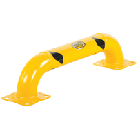 Low Profile Rack Guards, 3' W x 0.75' H, Yellow Rock Safety Industrial Ltd