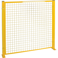 Protecteurs de p&eacute;rim&egrave;tre, 4,125' h x 2" la, Jaune Rock Safety Industrial Ltd