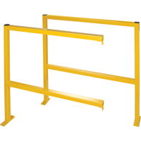 Protecteurs de p&eacute;rim&egrave;tre - Style tubulaire, 48" la x 49-1/2" h, Jaune Rock Safety Industrial Ltd