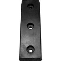 Molded Rubber Dock Guards, Rubber, 30" W x 4" D x 10" H Rock Safety Industrial Ltd
