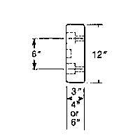 Molded Rubber Dock Guards, Rubber, 30" W x 4" D x 10" H Rock Safety Industrial Ltd