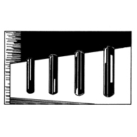 Extruded Rubber Dock Fenders, Rubber, 4-1/2" W x 12" L x 3-3/4" D Rock Safety Industrial Ltd