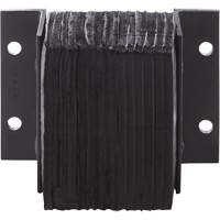 Laminated Dock Bumpers, Horizontal, Rubber, 12" W x 4" D x 10" H Rock Safety Industrial Ltd