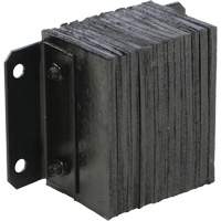 Laminated Dock Bumper, Horizontal, Rubber, 12" W x 6" D x 10" H Rock Safety Industrial Ltd