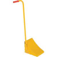 Ergo Handle Wheel Chock, Steel, Yellow, 8" W x 10-3/4" D x 9-1/8" H Rock Safety Industrial Ltd