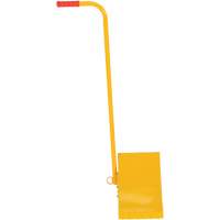 Ergo Handle Wheel Chock, Steel, Yellow, 8" W x 10-3/4" D x 9-1/8" H Rock Safety Industrial Ltd