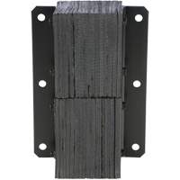Laminated Dock Bumper, Vertical, Rubber, 13-1/4" W x 4-1/2" D x 20" H Rock Safety Industrial Ltd