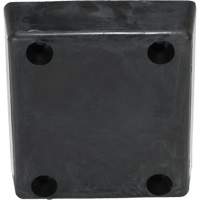 Molded Dock Bumper, Reinforced Rubber, 12" W x 4" D x 13" H Rock Safety Industrial Ltd
