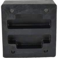Molded Dock Bumper, Reinforced Rubber, 12" W x 4" D x 13" H Rock Safety Industrial Ltd