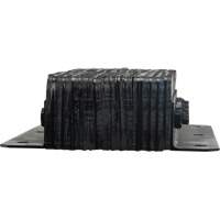 Laminated Dock Bumpers, Vertical, Rubber, 11" W x 4" D x 20" H Rock Safety Industrial Ltd