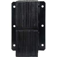 Laminated Dock Bumpers, Vertical, Rubber, 11" W x 6" D x 20" H Rock Safety Industrial Ltd