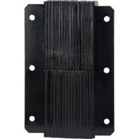 Laminated Dock Bumpers, Vertical, Rubber, 11" W x 6" D x 20" H Rock Safety Industrial Ltd