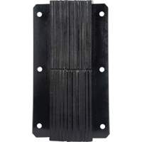 Laminated Dock Bumpers, Vertical, Rubber, 11" W x 4" D x 24" H Rock Safety Industrial Ltd