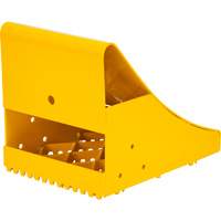 Ice Chocks, Steel, Yellow, 8-1/16" W x 10-5/8" D x 8-13/16" H Rock Safety Industrial Ltd