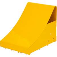 Ice Chocks, Steel, Yellow, 8-1/16" W x 10-5/8" D x 8-13/16" H Rock Safety Industrial Ltd