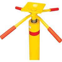 Cric pour remorque &agrave; capacit&eacute; statique de 50 000 lb, Cap. de levage 2,5 tonnes Rock Safety Industrial Ltd