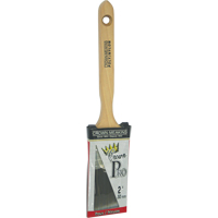 Pinceau angulaire Pro, Poly/nylon, Manche Bois, Largeur de 2" Rock Safety Industrial Ltd
